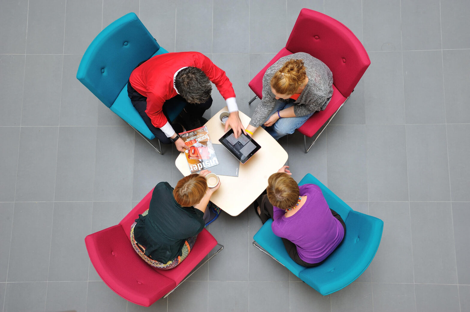 Photo of a Meeting at Dock