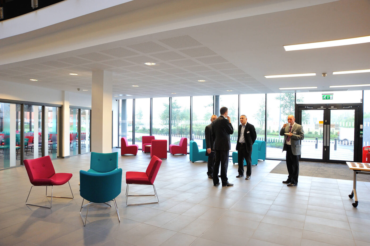 Reception Breakout Space at the Dock